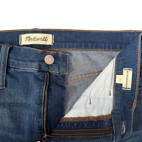 NWOT Madewell Roadtripper Jeans: Knee-Rip Edition Size 30 - Picture 7 of 12